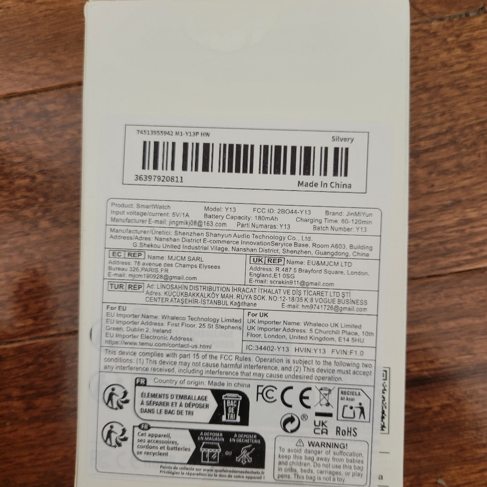 Silver Smartwatch - Picture 4 of 6